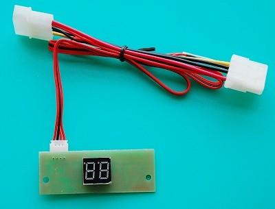 China Temperature detect and display with LED for sale