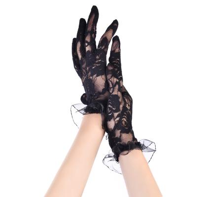 China Beauty'slove sexy plus size lace transparent shorts latex equalizing sexy queen gloves wedding gloves for women for sale