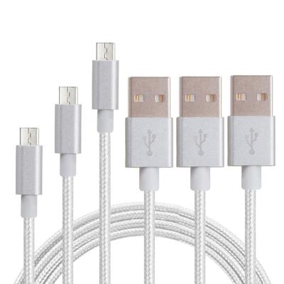 China High Quality V8 Player MP3/MP4 Micro Usb Nylon Braided Micro USB Cable Fast Charging Micro Usb Cable for sale