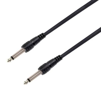 China Multimedia 6.35mm Mono 1/4 Inch Jack Guitar Audio Cable for sale