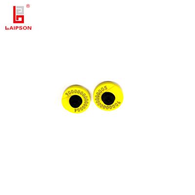 China 134.2Khz Top Tpu Round Button RFID Ear Tag For Sheep Cattle Cow Ear Tags zu verkaufen