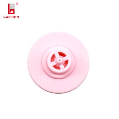 China New OEM TPU Custom 28mm Round Pig Tag With Closed Head For Pig Cow Ear Tag for sale