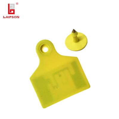 China 5m Reading Range Reusable Tpu Uhf Ear Tag , Cow Ear Tags With Dairy System for sale