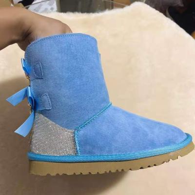 China Wholesale Genuine Fur Snow Boots Women Children Slippers Fur Snow Boots Snow Boot for sale