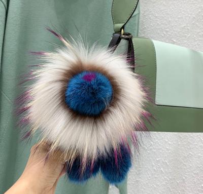 China Fashion Key Chain Mink Fur Lion Pendant Bag Plush Toy FASHIONABLE Key Chain Doll for sale