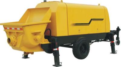 China HBT80.12.110S 110kw Electric Trailer Mounted Mini Concrete Pump for sale