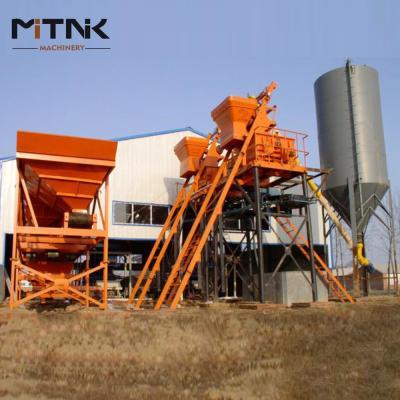 China HZS25 Bucket Type Concrete Batching Plant for sale