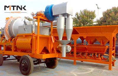 China LQY-10 Hot Mix Mobile Asphalt Plant For Sale for sale