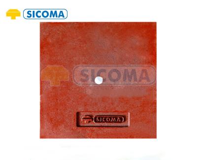 China SICOMA Square Linings for Concrete Batching Plant for sale