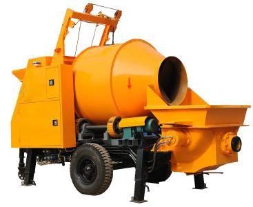 China High Quliaty Diesel Engine Concrete Mixer with Pump for sale