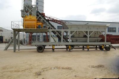 China 25-75m3/h Mobile Concrete Plant, Mobile Concrete Batching Plant, Mobile Concrete Mixing Plant for sale