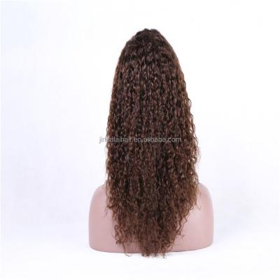 China Non Surgical Premade Stock Curly Hair Transplants Brown Color Hair HD Full Lace Medical Wigs For African Women for sale