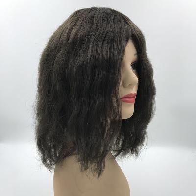 China Qingdao Supplier Freestyle Full Full Lace Hair Replacement European Cranial Prostheses With Strong Knots for sale