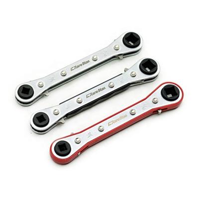 China Carbon Steel Factory Wholesale Carbon Steel Refrigeration Flat Ratchet Wrench for sale