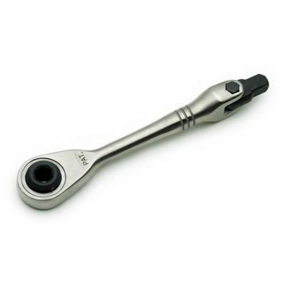 China Hot Selling Stainless Steel Professional Mini Socket Ratchet Handle Wrench for sale