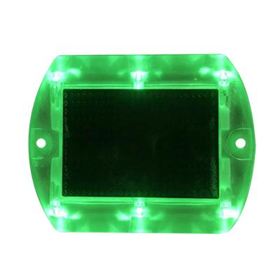 China Cat Eye Outdoor Solar Led PC Stud Mini Reflective PC Plastic Road Stud for sale