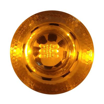 China High Visible Glass LED Road Stud For Safety 112*56mm for sale