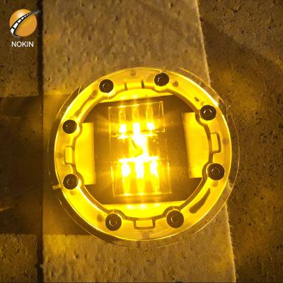 China Wirless Aluminum Pavement Customize Solar Road Studs Features for sale