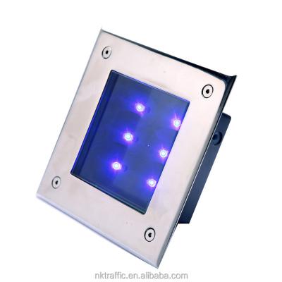 China Theme Park Well Environment Friendly 2.5V 0.2W Led Solar Brick Light For Garden for sale