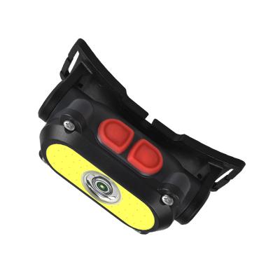 China Factory NEW Original COB LED USB Headlamp Headlamp Convenient Rechargeable Wide Beam Headlamp Running Light for sale