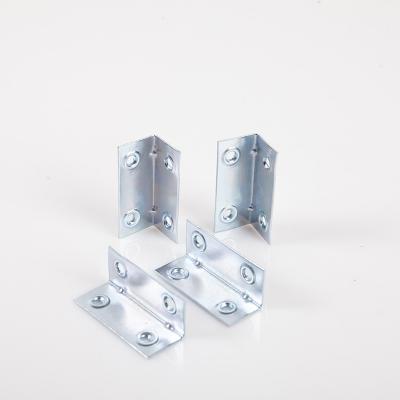 China HJS Industrial Brushed 90 Degree Corner Brace Connector Antique Hardware Hinge For Sofa Bed for sale