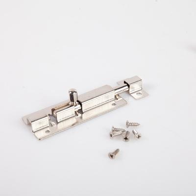 China HJS Modern Furniture Hardware Iron Turn Bolt Window Door Drop Bolt Lock Slam Safety Wholesale for sale