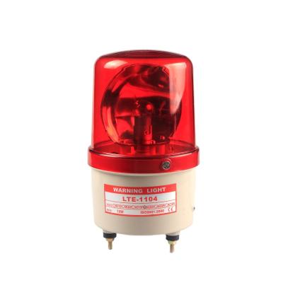 China Factory Price Plastic LTE-1104 110V Led Traffic Warning Light Red, Signal Light Yellow, Green, Blue for sale