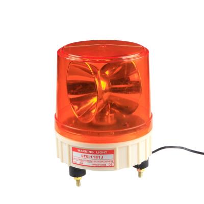 China Turning Machine LTE-1181J 12v 24v LED Digital Beacon Road Safety Amber Warning Flashing Light for sale