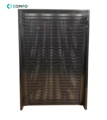 China Building material shop carbon plastic frame black plastic frame for carbon granule ABS frame for air filter for sale