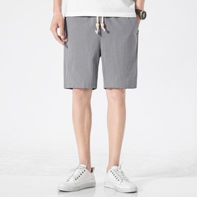 China Factory Wholesale Anti-wrinkle Contracted Pure Cotton Shorts Men's Sweatpants for sale