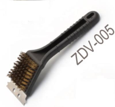 China New Model Easily Cleaned Shorten Handle BBQ Brush for sale