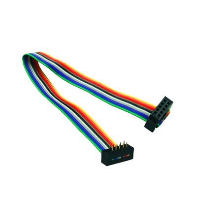 China Automobile Factory Custom Rainbow IDC Cable For Computer Panel IDC Data Transfer Cable for sale