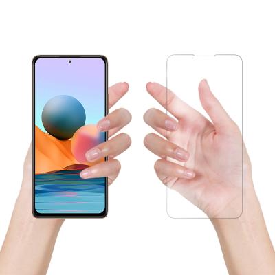 China Veeturbo 9H 3D 0.33mm Full Clear Curved Premium High Clear Tempered Glass Screen Protector For Xiaomi Redmi Note10 pro for sale