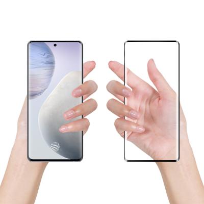 China Wholesale Veeturbo 9H HD 0.33mm 3D Full vivo x60 pro Premium Curved High Clear Screen Protector Plus For VIVO X60 for sale