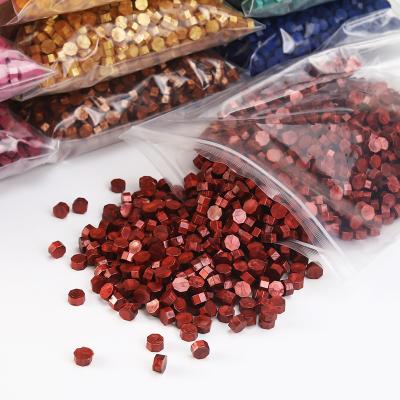 China Decoration Sealing Wax Beads Bag 72 Colors Available 500g Bag Seal Wax Wholesale Beads for sale