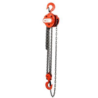 China Hot Sale Chain Block Light Weight 1ton 2ton 3ton 5ton 10ton Lifting Chain Hoist Pulley Block for sale