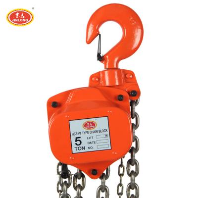 China Construction crane china brands 1 2 VT 3 ton 10ton 10m handling anchor chain pulley block crane price for sale