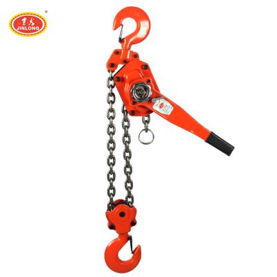 China High Quality Construction Hoist 1 2 3 5 6 Ton Wire Rope Lever Chain Hoist Block With CE Certificate for sale