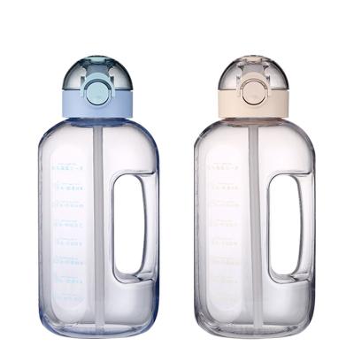 China Eco Friendly Sustainable Water Bottle Kawaii BPA Straw Reusable Camping Portable Designer Free Sport for sale