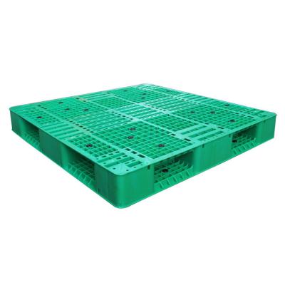 China Single Faced Durable Injection Molds Reversible Plastic Warehouse Polypropylene Pallet for sale