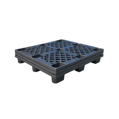 China Single Faced Light Duty Plastic Stackable Pallets One Way For International Shipping for sale