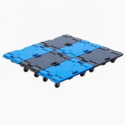 China Spliceable Lockable And Interlockable Stackable / Moving Dolly Cart Tool Trolley For Box Cases for sale