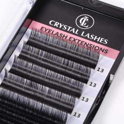 China False Slack Mink Eyelash 13mm D Soft Curl Classic Eyelash Extension Extension for sale