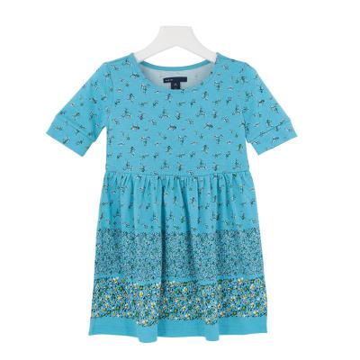 China Washable Washable Custom Baby Dresses New Design Babies Summer Bamboo Dress Summer for sale