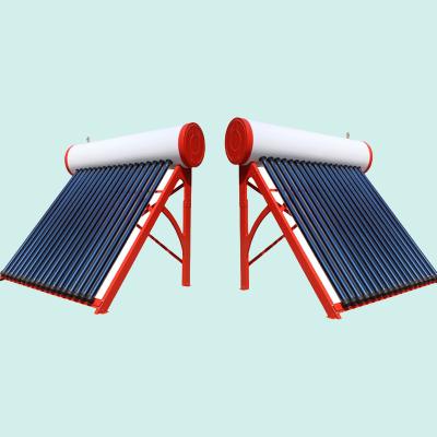 China Hotel Solar Heater Stainless Steel Evacuated Tube Solar Water Heater Thermosyphon Solar Water Heater for sale