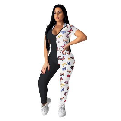 China QUICK DRY Europe and the United States burst female Europe and the United States camouflage printed summer overall dress for sale