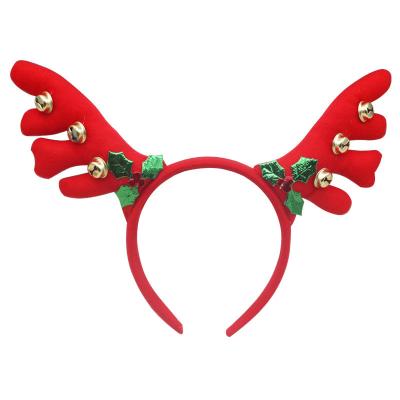 China Smart Christmas Antler Headband Wholesale Casual Headdress B1218 Suitable For Kids And Adults for sale