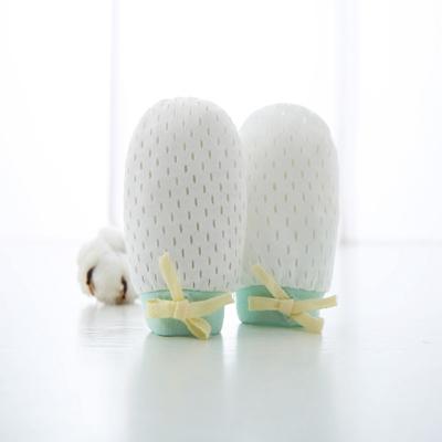 China summer cotton anti-scuff and anti-scuff baby spring face gloves newborn thin baby foot cover for sale