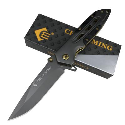 China CM84 Stainless Steel G10 Handle Non-Variable Inlaid Folding Pocket Knife For Outdoor EDC Camping Tactical Hunting for sale