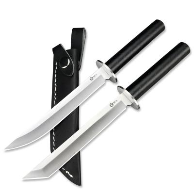 China Aluminum Alloy Handle Non-variable Fixed Blade Knife EDC Camping Outdoor Tactical Hunting Knives With PU Sheath for sale